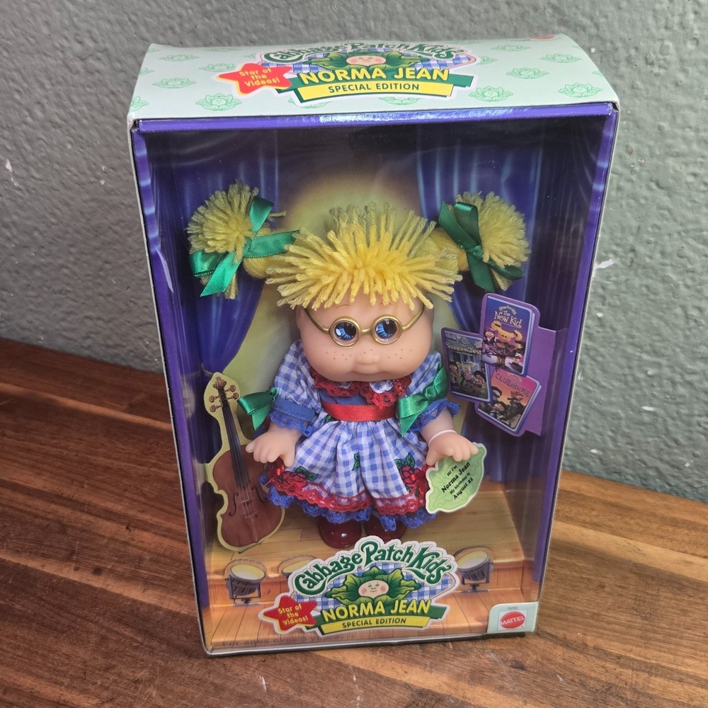 Cabbage Patch Kids Norma Jean Doll 1998 Special Edition NEW IN BOX